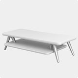 Rodin Small Monitor Stand A206 - 23.6" White