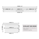 Yugen Dual Monitor Stand Y210 - 42.5" Blue
