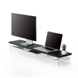 Yugen Dual Monitor Stand Y210 - 42.5" Black
