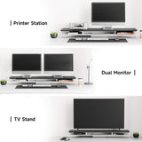 Yugen Dual Monitor Stand Y210 - 42.5" Black