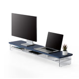 Yugen Dual Monitor Stand Y210 - 42.5" Blue