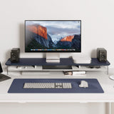 Yugen Dual Monitor Stand Y210 - 42.5" Blue
