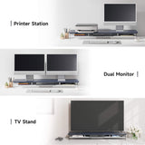 Yugen Dual Monitor Stand Y210 - 42.5" Blue