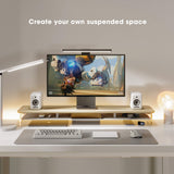 Yugen Dual Monitor Stand Y210 - 42.5" Oak