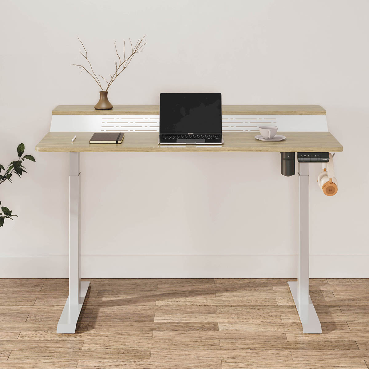 Fenge electric height store adjustable standing desk